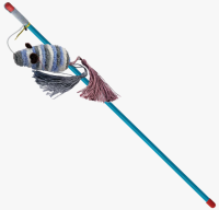 Удочка-дразнилка для кошек "Мышка полосатая", 70/500мм