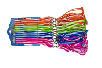 Шлейка+поводок 10мм со светоот. полосой толст.тесьма