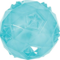 ZOLUX, Игрушка из термопластичной резины, "Мяч", бирюзовая 6 см