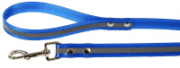 Каскад Поводок из биотана со светоотражающей полосой 20 мм., длина 2 м., (Синий)