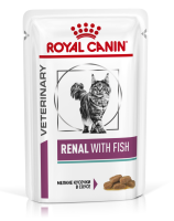 Royal Canin пауч д/кошек Ренал с рыбой фелин 85 гр