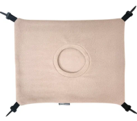 Гамак для хорьков из флиса с карманом OSSO (большой 43*33 см (d 14 см) бежевый)