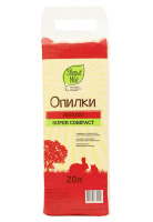 Зверьё Моё опилки для грызунов, "Яблоко", 20 л.