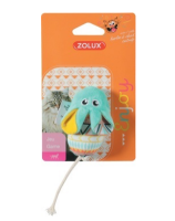 ZOLUX, Игрушка для кошек с кошачьей мятой "Мышонок", бирюзовый