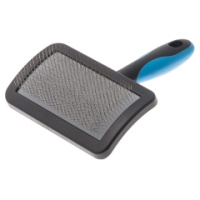 Пуходерка DeLIGHT ROSE пластик мягкий корд средняя 36821МR /6/