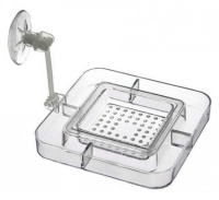 ALEAS Кормушка для рыб универсальная для сухого и живого корма Медоса (Прямоугольная)