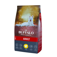 Mr.Buffalo ADULT M/L Сухой корм для собак средних и крупных пород, курица, (2кг)