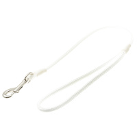 Водилка с карабином круглая 6 мм*50 см [белая] 72-0794