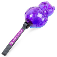 Игрушка для собак Сова с отключаемой пищалкой, серия PUSH TO MUTE (14см)