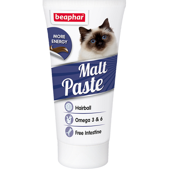Beaphar Malt Paste Мальт-паста вывод шерсти для кошек, (25 гр)
