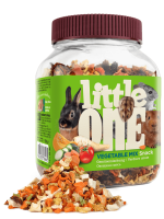 Little One Овощная смесь. Лакомство для всех видов грызунов, 150 г