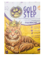 Наполнитель Gold Step с активированным углем 3 кг