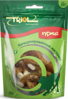 Триол Кальцинированная косточка с курицей, 70 г.