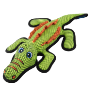 Игрушка Mr.Kranch для собак Аллигатор плюшевая с пищалкой 47 см зеленая