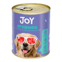 Джой консервы для собак средних и крупных пород беззерновые Ягненок с травами кавказских долин 340г