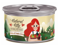 Петрик Конс Petric Natural Kitty Курица с тыквой в бульоне 80г