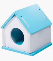 Домик LITTLE TOWN для мелких животных "Трансформер",складной Триол (95*95*105мм)