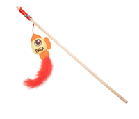 Игрушка-дразнилка для кошек "Курочка Ряба", 80-180мм/400мм, Triol