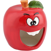 КерамикАрт домик для грызунов Яблочко 9,5х9,5х11 см