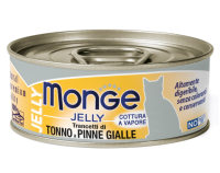 Monge jelly Adult cat Влажный корм для взрослых кошек с желтоперым тунцом, консервы 80 г