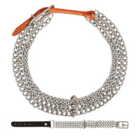 Ошейник-цепь SHB2045 трехрядный, 2*450мм