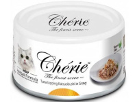 Петрик конс Cherie - Hairball Control Тунец с хлопьями копченого тунца-бонито в подливе 8
