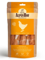 AlpenHof Лакомство Курица ароматная на косточке для средних и крупных собак, 80 г. [уценка]