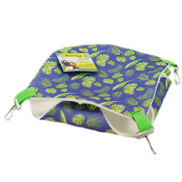 Гамак подвесной из фетра Bambini Pets "Двухуровневый" для грызунов и хорьков 23*23*6 см