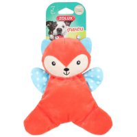 ZOLUX, Плюшевая игрушка с пищалкой "Хитрый лис-шуршащие лапки", 20 см