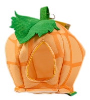 Домик из фетра Bambini Pets "Тыковка" для грызунов и хорьков 18*18*15 см