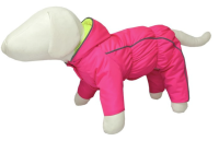 Комбинезон для собак на синтепоне неон/розовый [сука] OSSO (размер 32)