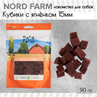 Лак. д/с NORD FARM Кубики с ягнёнком. 15мм/шт. 90 г