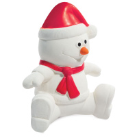 Triol Игрушка NEW YEAR для собак из латекса "Снеговик", 100 мм.