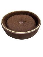 ДРУЖОК 8/3 Лежанка с подушкой и шнуром для животных,большая