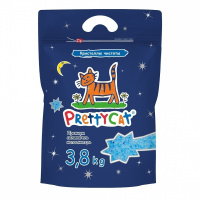 PrettyCat наполнитель силикагелевый кристаллы чистоты (3.8 кг)