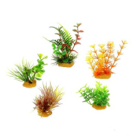 Набор пластиковых растений PRIME 4шт PR-70601