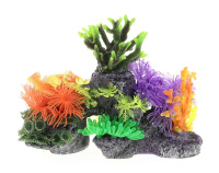 Композиция из кораллов пластик+силикон 30х12х22см [SH026SC] VITALITY