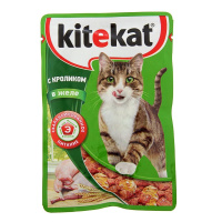 Кити кет 85гр желе нежный кролик