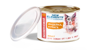 New Elements для собак "Индейка, курага", 240 гр.