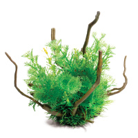 Коряга с растениями 210*160*200мм