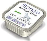 Monge Dog Monoproteico Solo консервы для собак паштет из кролика, 150 г.