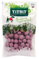 TiTBiT Конфеты мясные с черникой для собак [Новогодняя коллекция] 70 г