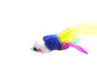 АЛИСА Игровой набор Мышка меховая с перьями 4шт.5см 1309