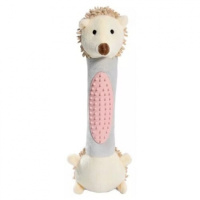 Триол Игрушка для собак мягкая "Ежик с тренажером для зубов", 260 мм.