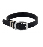 Ошейник из биотана (20 мм, обхват шеи 27-35 см) матовый (черный (30120402-07))