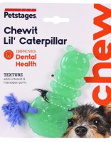 Petstages игрушка для собак Mini "ОРКА гусеница" 12 см