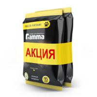 Gamma АКЦИЯ 1+1 Салфетки влажные "Уход за лапами", 200*150 мм.