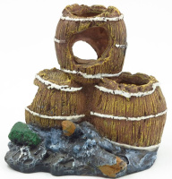 Грот Aquanimal "Старый бочонок" 12*8.5*10 см