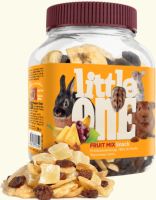 Little One Фруктовая смесь, Лакомство для всех видов грызунов, 200 г. [уценка]
