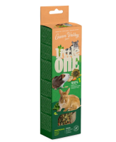 Little One "Зеленая долина" Полностью съедобная беззерновая палочка для декоративных животных с овощами 180г